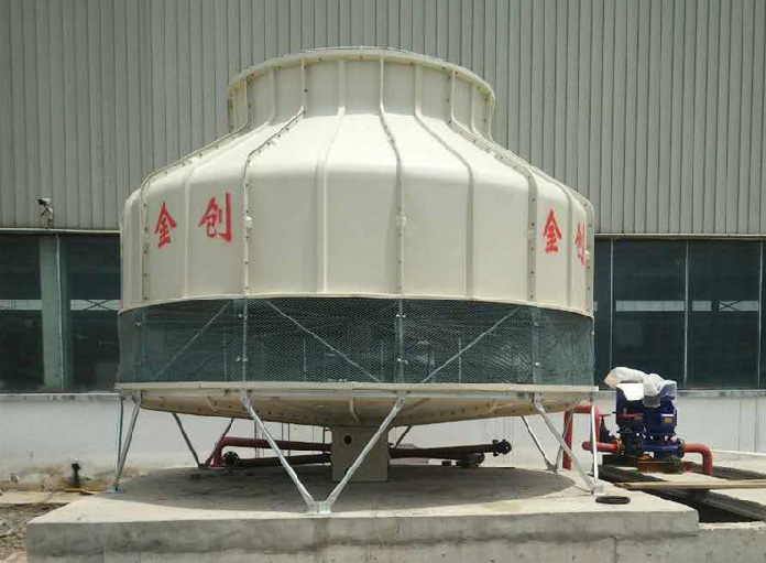钢筋混凝土框架逆流式玻璃钢冷却塔说明 钢筋混凝土框架逆流式玻璃钢冷却塔说明